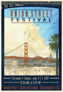 Union Street Art Festival Poster