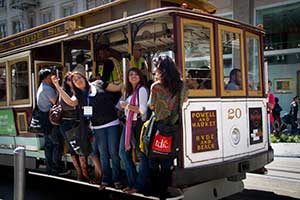 Hayes Valley Shopping District in San Francisco