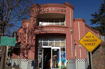 Rockridge Shopping District in Oakland